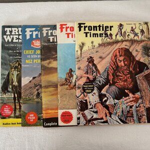 4 Frontier Times Magazines 1 True West Magazine VINTAGE